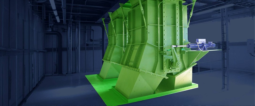 Bulk material handling system with actuator control