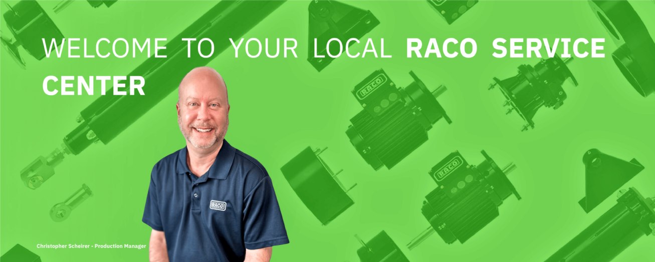 RACO service center support for actuator maintenance