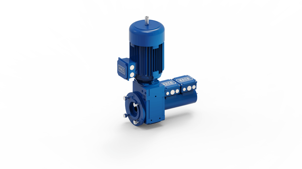 Rotary electric actuator for industrial automation applications