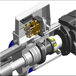 accessories housing with limit switches